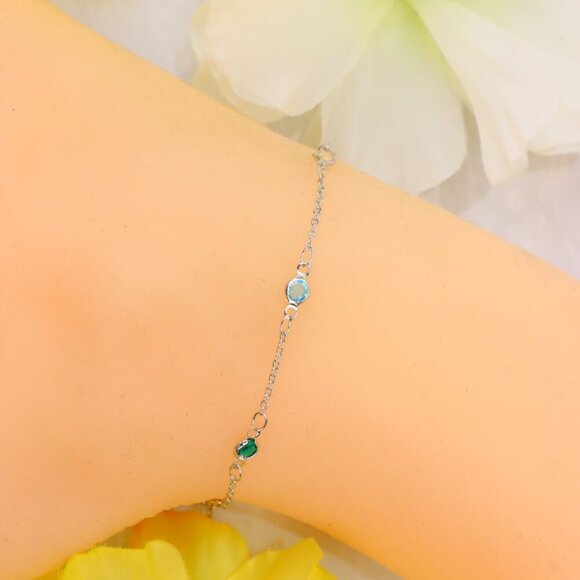 Minimalist Anklet, Sleek & Modern Design, Women’s Fashion, YC110372-A - Picture 2 of 10